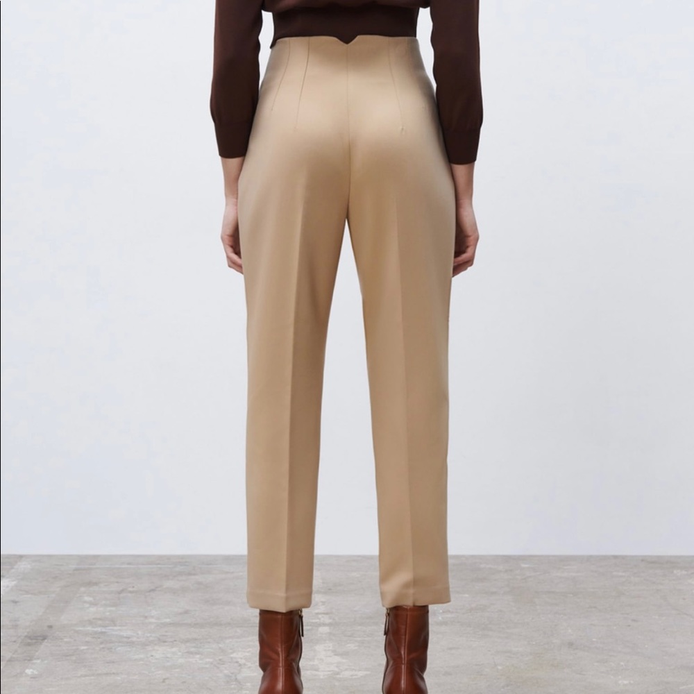ZARA HIGH WAISTED PANTS